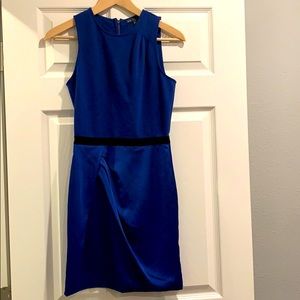 Armani Exchange dress blue,satin lower half.Size 0